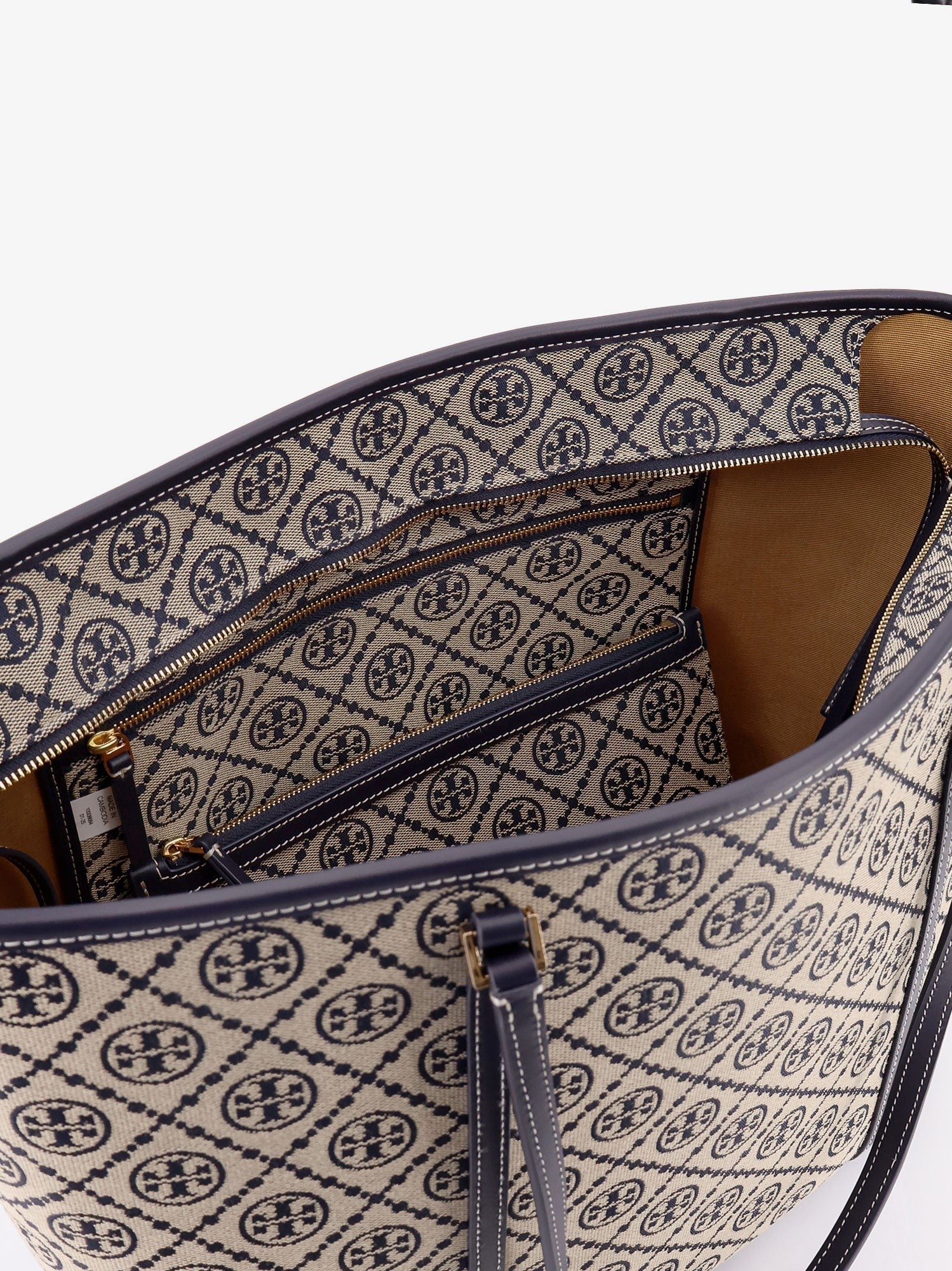 T-Monogram shoulder bag with internal clutch