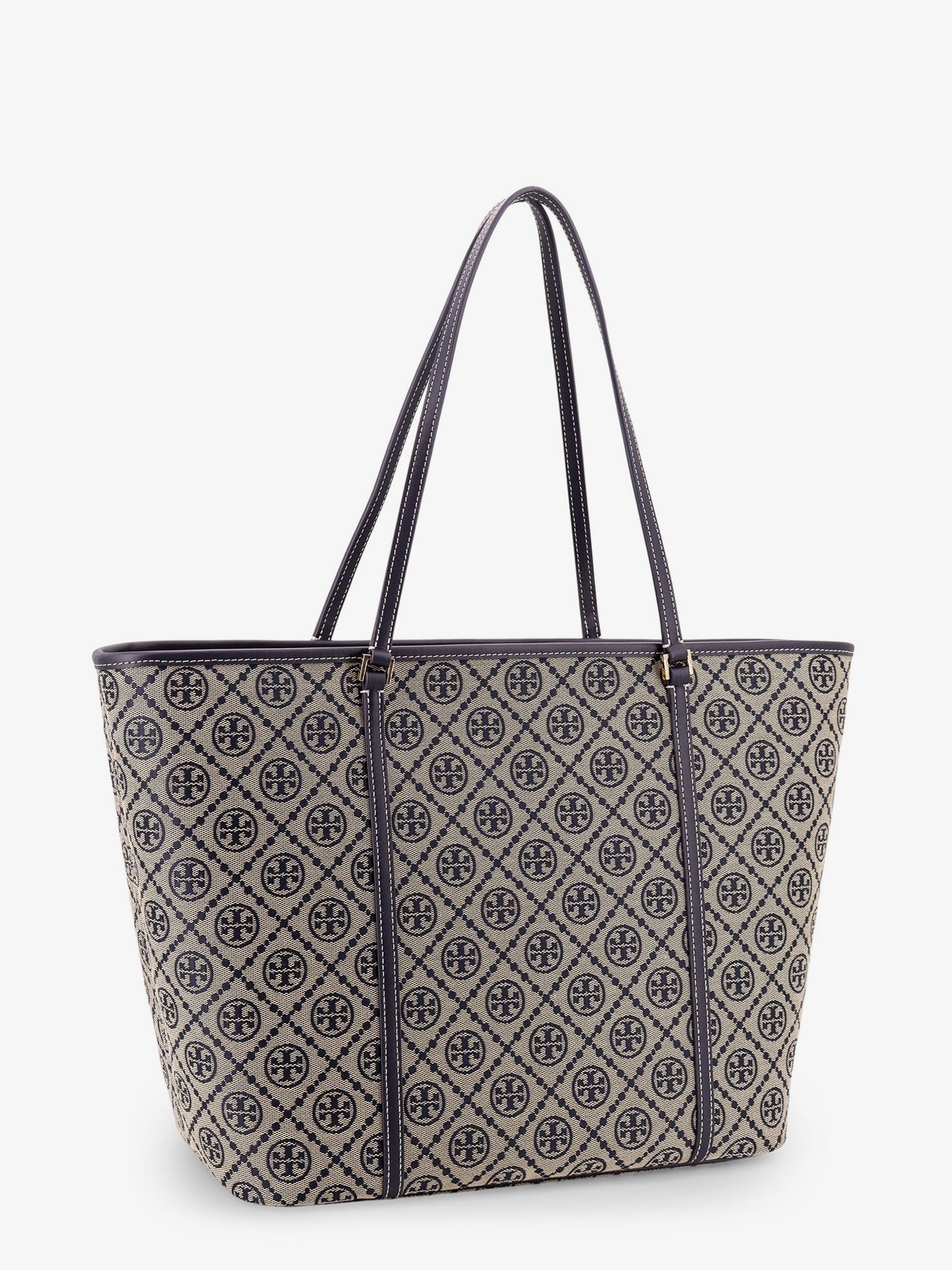 T-Monogram shoulder bag with internal clutch
