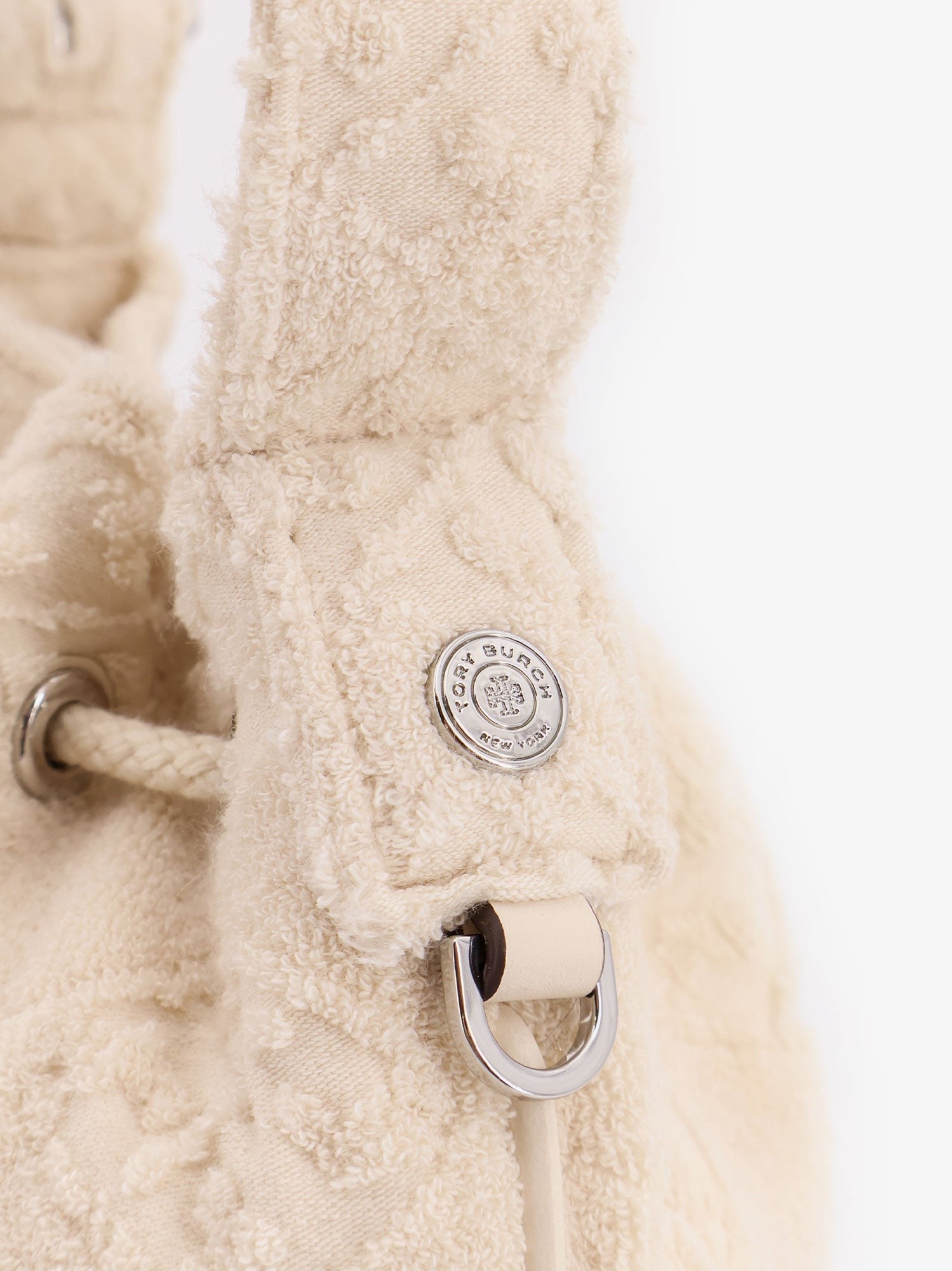 T Monogram Terry Mini canvas bucket bag