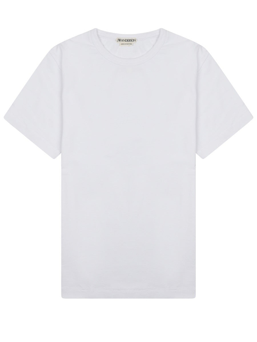 jw anderson jw anderson - T-SHIRT "ANCHOR" IN COTONE