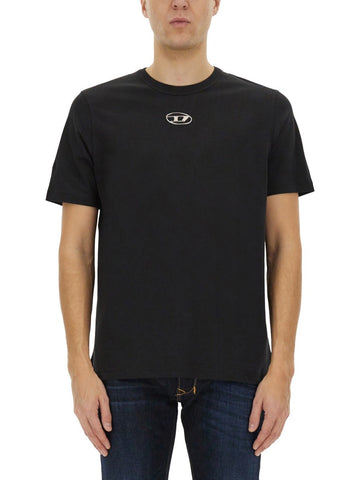 T-SHIRT CON LOGO OVAL D IN METALLO t-shirt-con-logo-oval-d-in-metallo_9c6016d7-fb14-425a-86c5-df658d1b1a6b