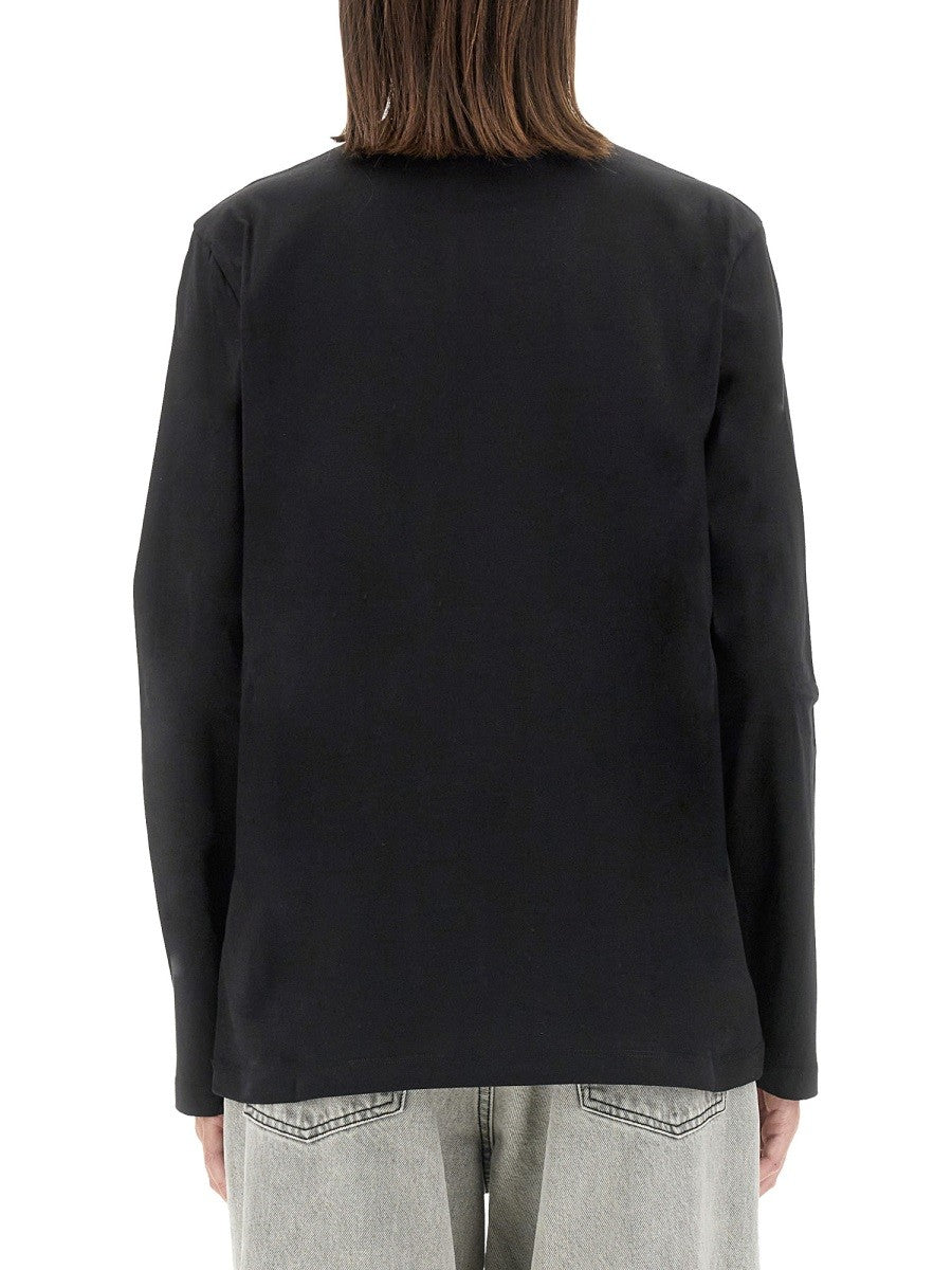 T-SHIRT CON LOGO PENNELLATO