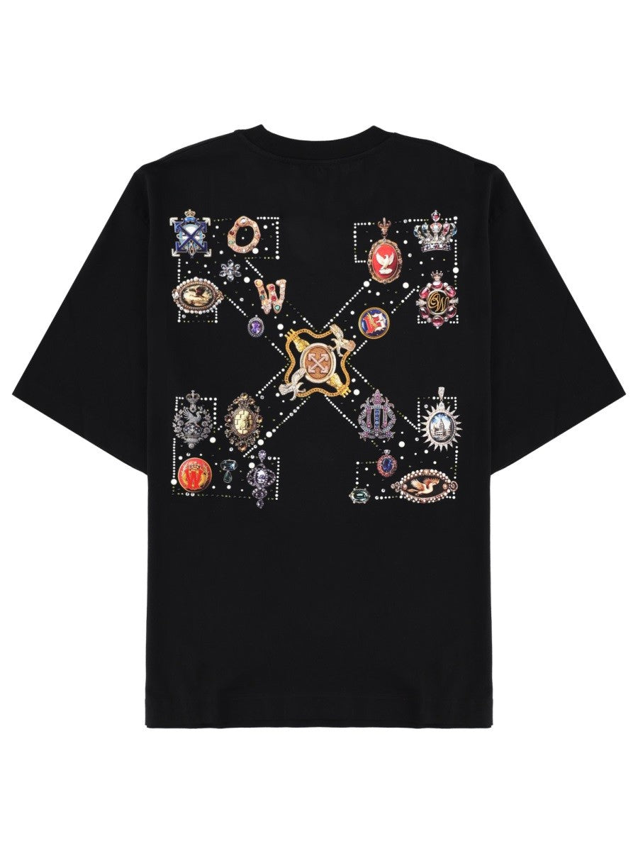Off White - Jewel Arrow Skate T-shirt Black M
