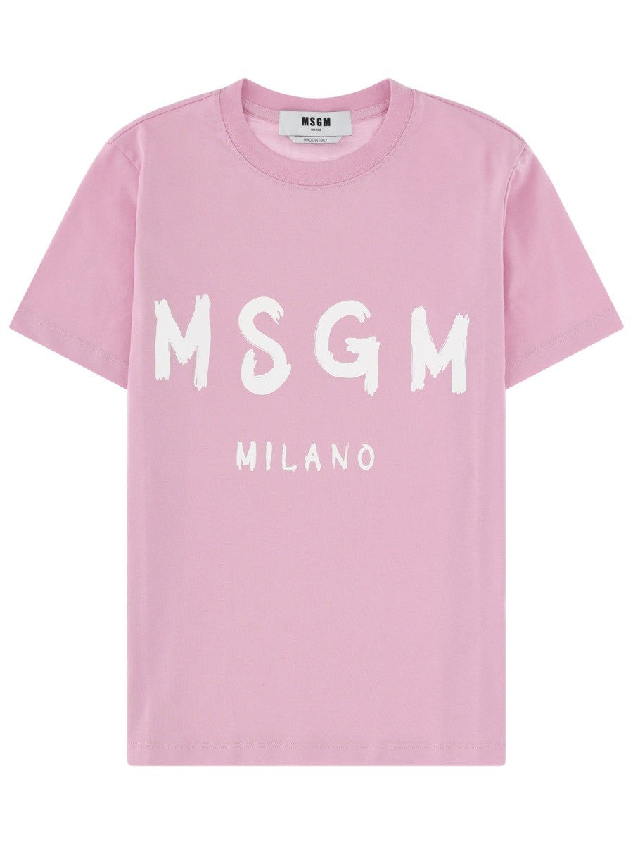 msgm msgm - T-SHIRT CON LOGO