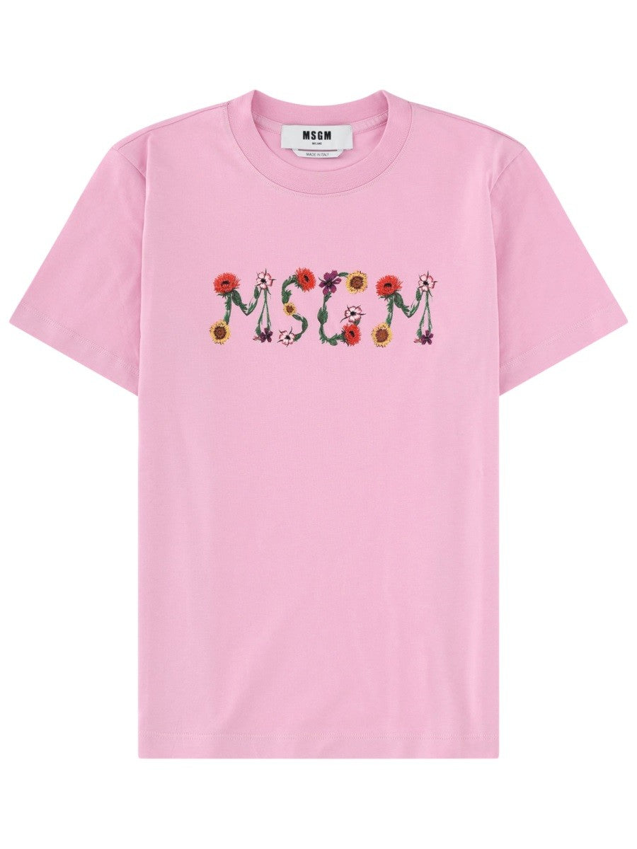 msgm - T-SHIRT CON LOGO t-shirt-con-logo_2af0d49d-4315-475b-bf52-836058d6cc2b