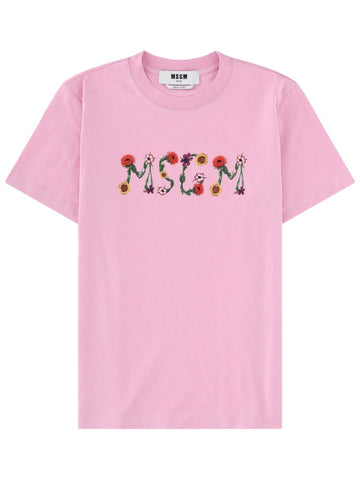 msgm msgm - T-SHIRT CON LOGO