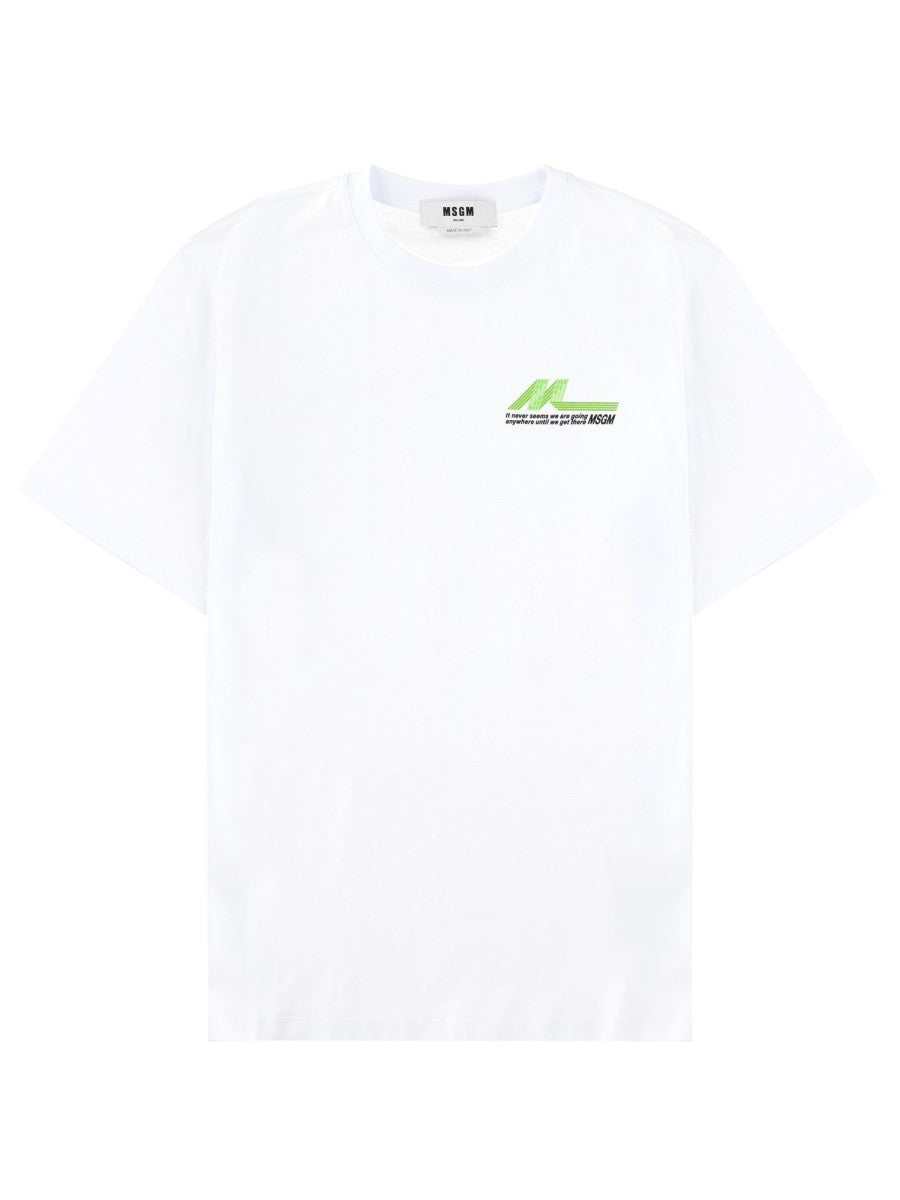 msgm msgm - T-SHIRT CON LOGO