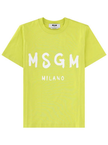 msgm msgm - T-SHIRT CON LOGO
