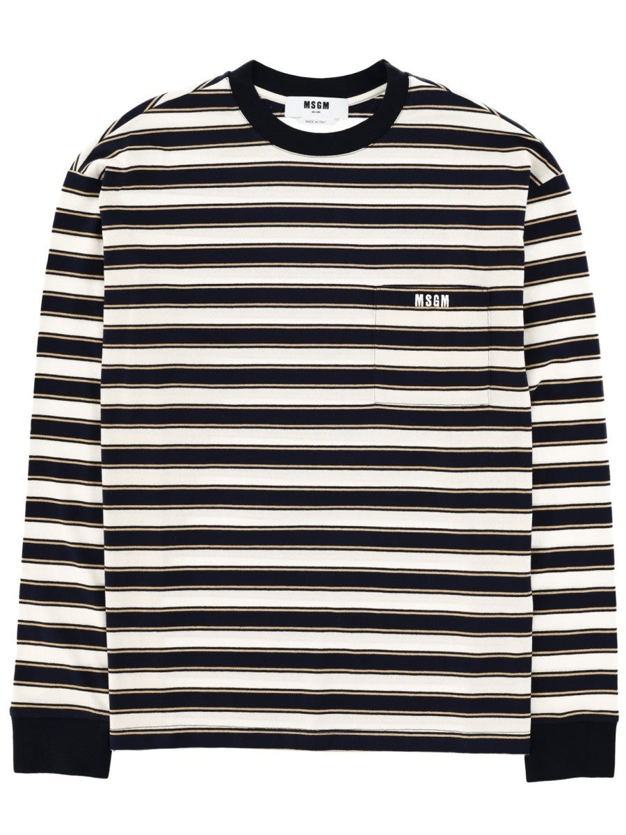 msgm msgm - T-SHIRT CON LOGO