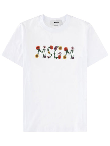 msgm msgm - T-SHIRT CON LOGO
