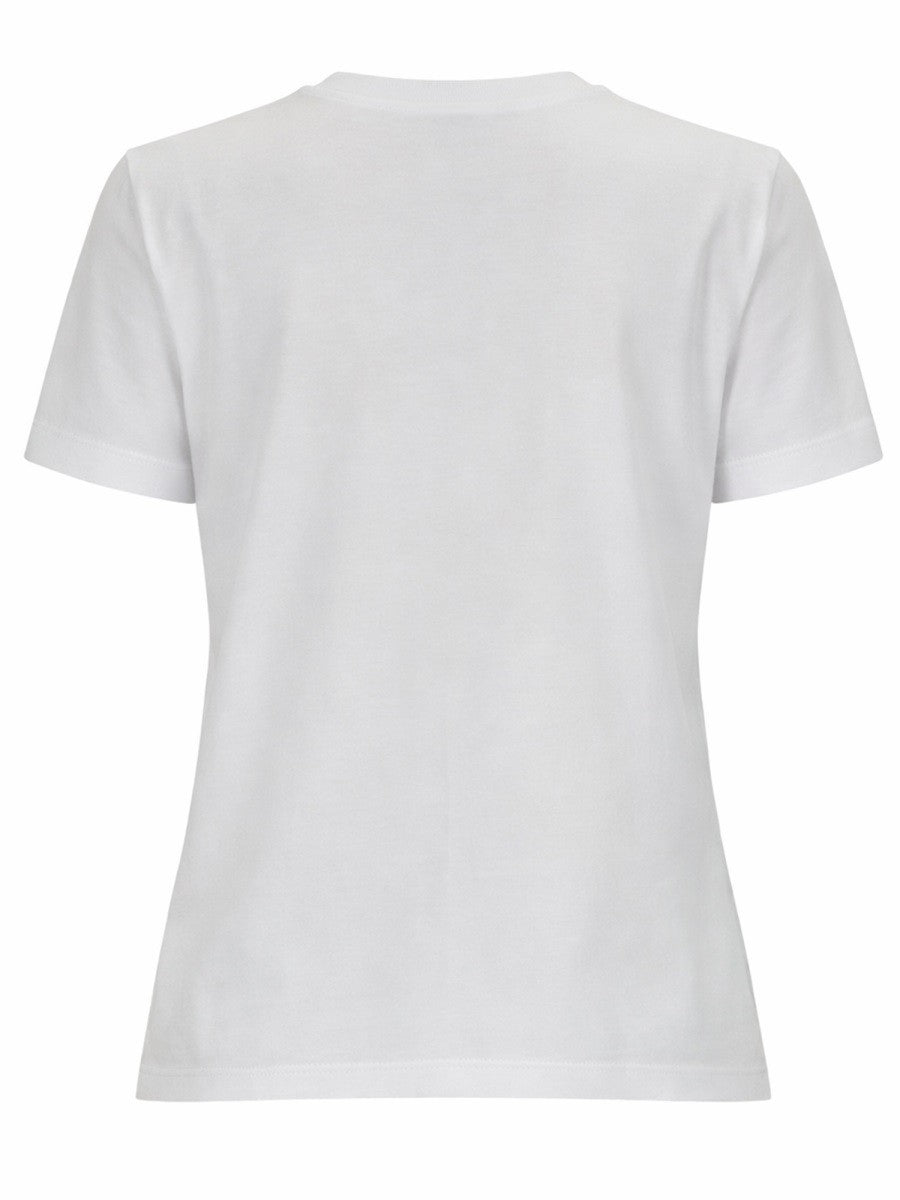 msgm - T-SHIRT CON MICRO LOGO