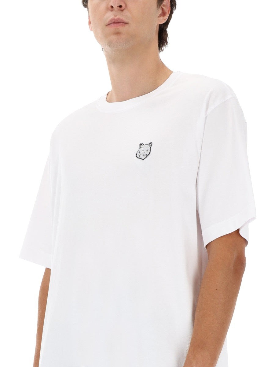 Maison Kitsune - Fox Head Cotton T-shirt