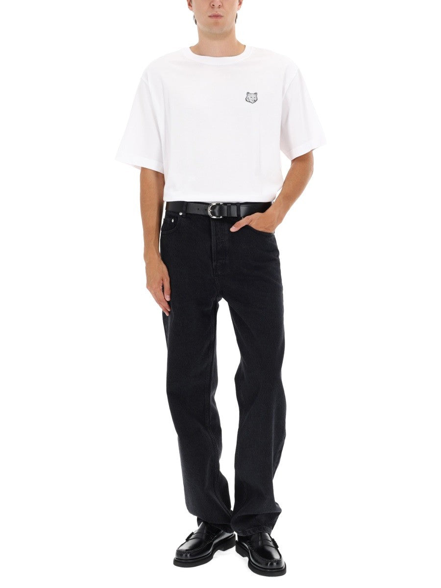 Maison Kitsune - Fox Head Cotton T-shirt