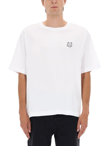 Maison Kitsune - Fox Head Cotton T-shirt White