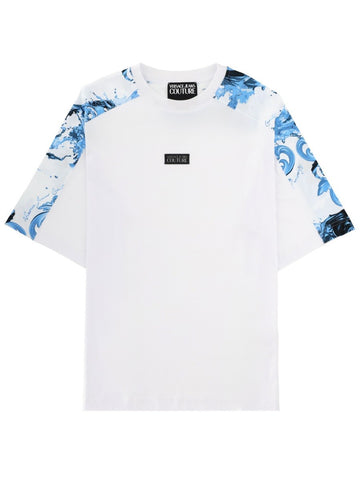 Versace Jeans Couture Versace Jeans Couture - T-SHIRT CON PLACCA LOGO