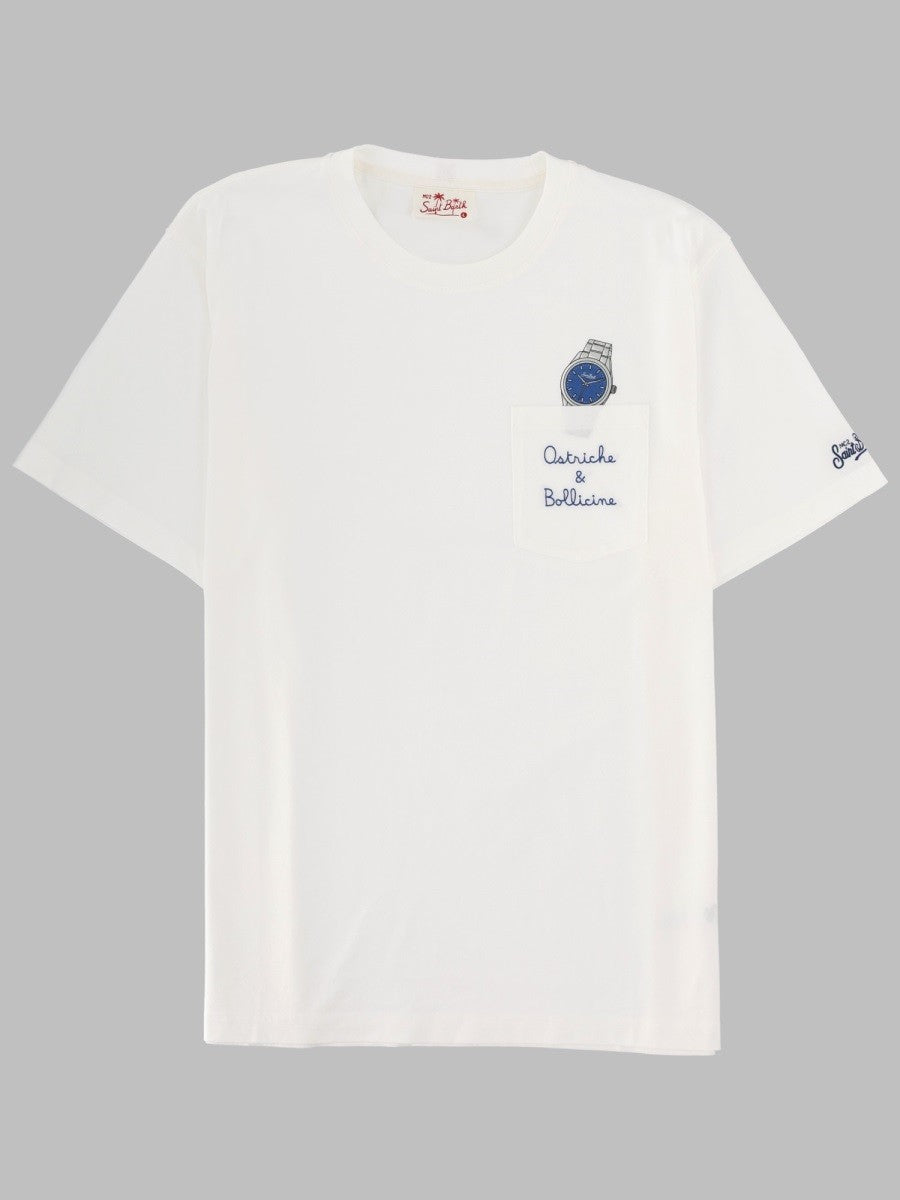 MC2 SAINT BARTH - T-SHIRT CON RICAMO
