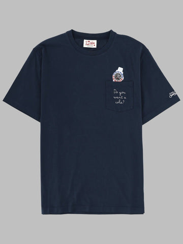 MC2 SAINT BARTH - T-SHIRT CON RICAMO