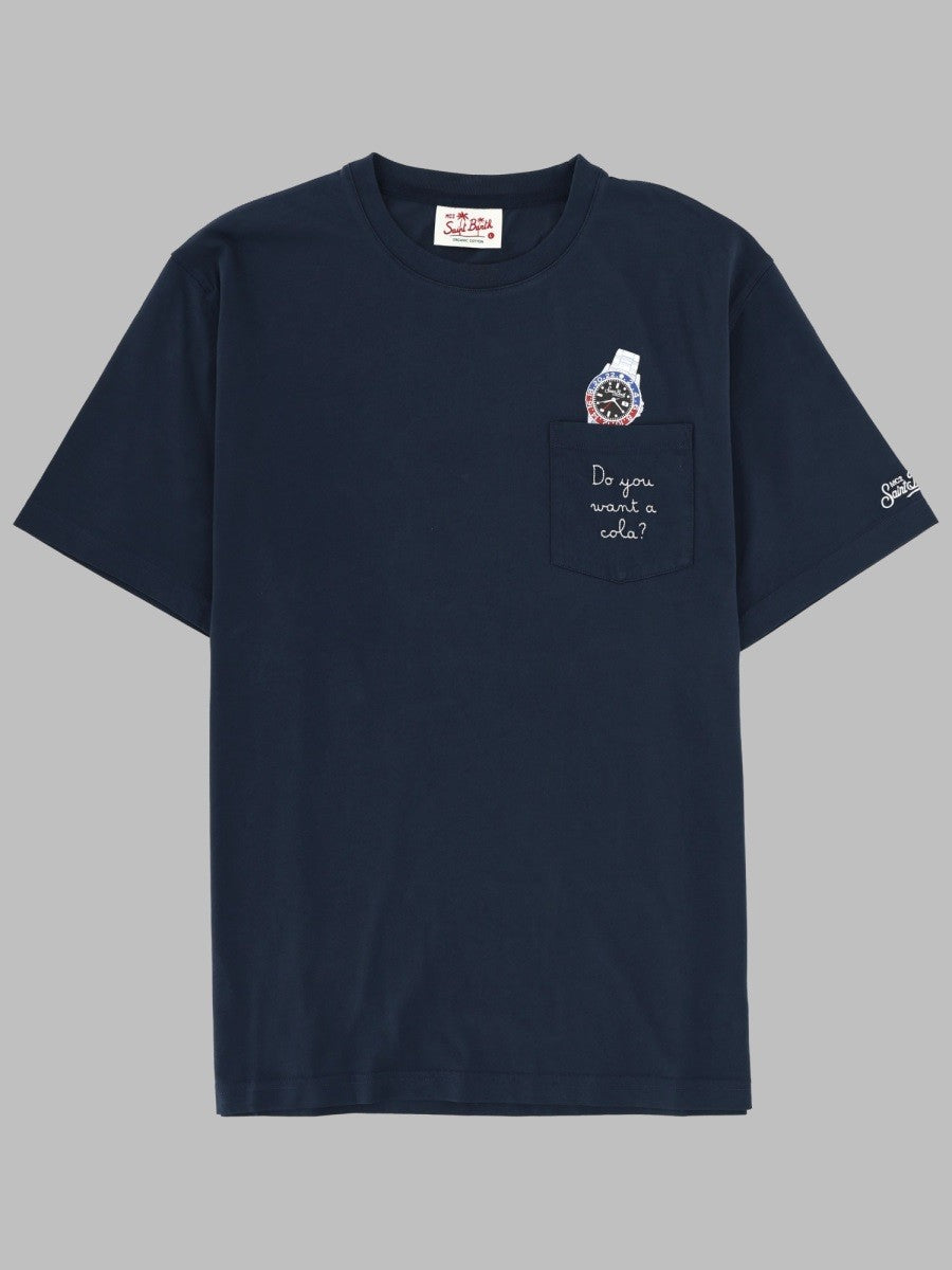 MC2 SAINT BARTH - T-SHIRT CON RICAMO