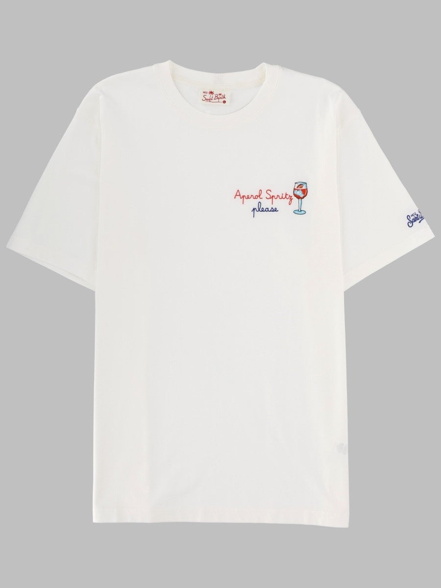 MC2 SAINT BARTH - T-SHIRT CON RICAMO