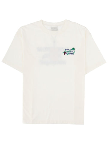 Drole De Monsieur - Cotton T-shirt with Slogan t-shirt-con-slogan_381ae3c5-49a2-41c5-bb71-32bbdd9519b1