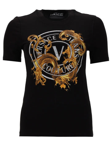 Versace Jeans Couture - T-SHIRT CON STAMPA LOGO t-shirt-con-stampa-logo_8a23dd3f-28a7-4cea-972f-aab8fb8ed885
