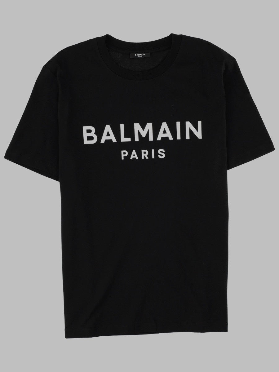 Balmain - T-SHIRT CON STAMPA LOGO