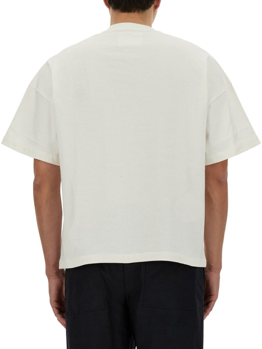 JIL SANDER JIL SANDER - T-SHIRT WITH PRINT
