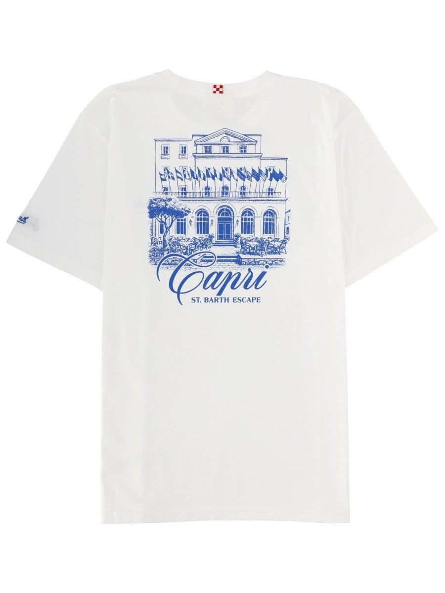 MC2 SAINT BARTH - "Capri" T-SHIRT t-shirt-con-stampa_486426e4-ac98-4fa2-8f96-5aceda61e8a1