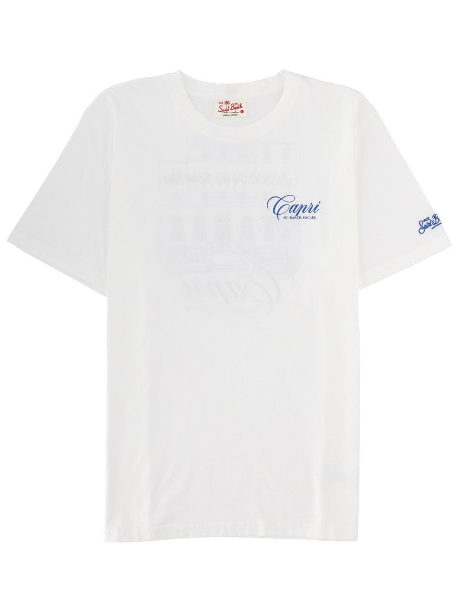 MC2 SAINT BARTH - "Capri" T-SHIRT t-shirt-con-stampa_6c234230-e8d3-421f-b4d8-fc494a020741