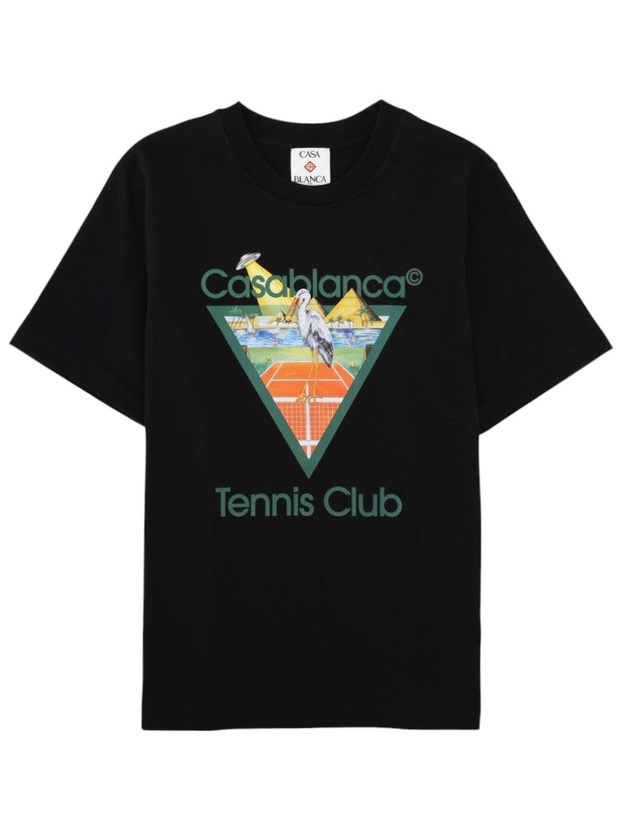 CASABLANCA - T-SHIRT CON STAMPA