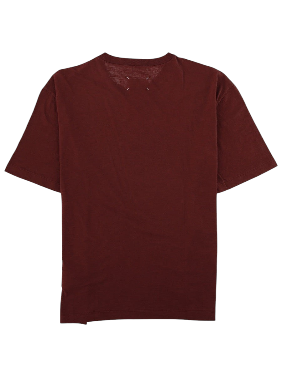 Maison Margiela - T-SHIRT CON STAMPA Red M