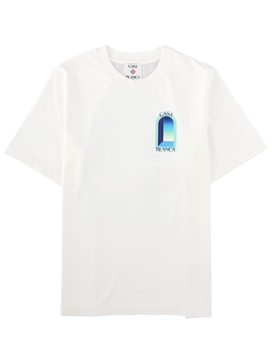 CASABLANCA - T-SHIRT CON STAMPA