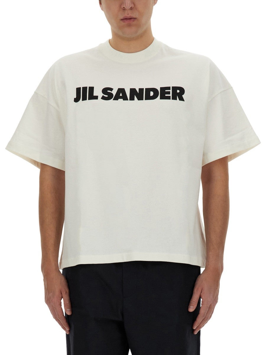 JIL SANDER JIL SANDER - T-SHIRT WITH PRINT