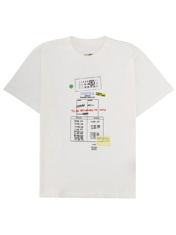 MM6 MAISON MARGIELA MM6 MAISON MARGIELA - T-SHIRT CON STAMPA
