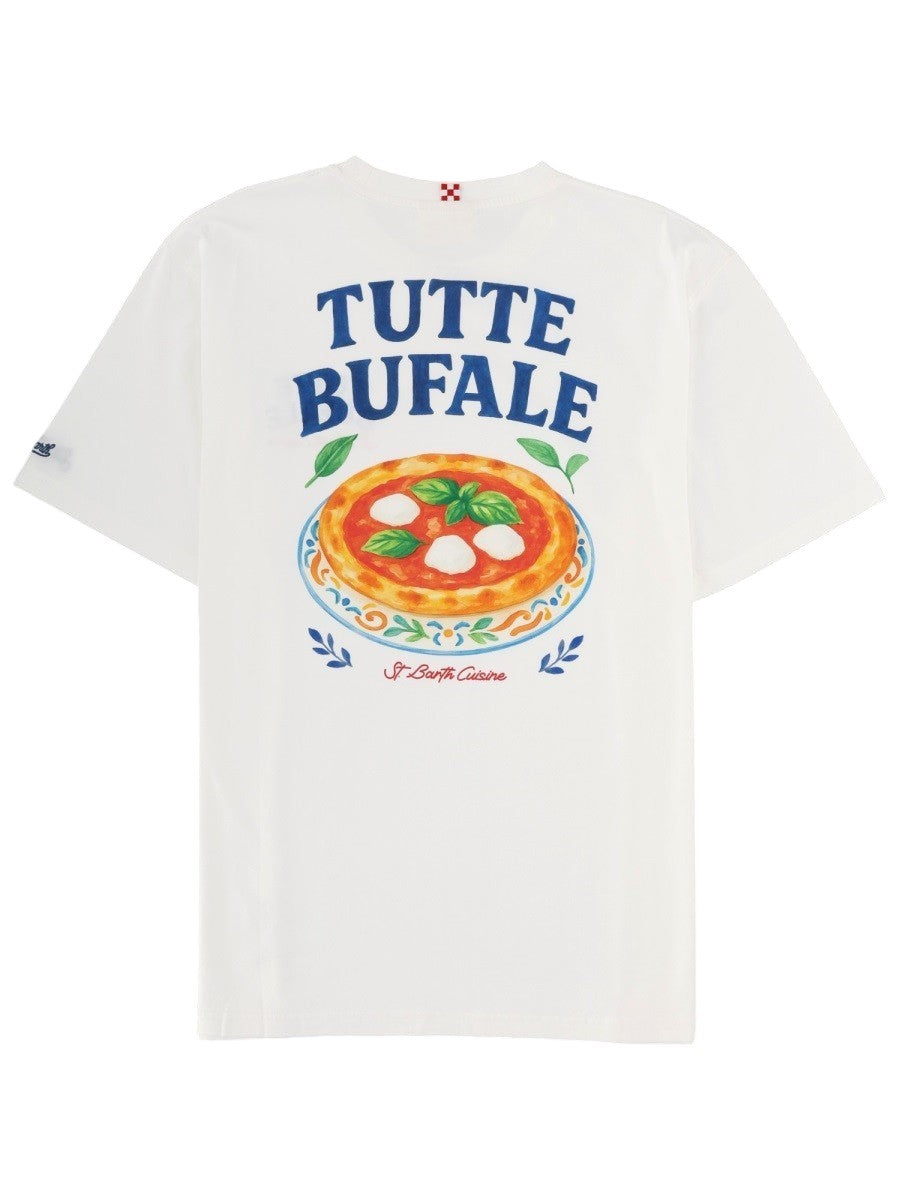 MC2 SAINT BARTH - Printed Cotton T-shirt "Tutte Bufale" t-shirt-con-stampa_c63cfb84-db89-470b-9298-a7d053d36537