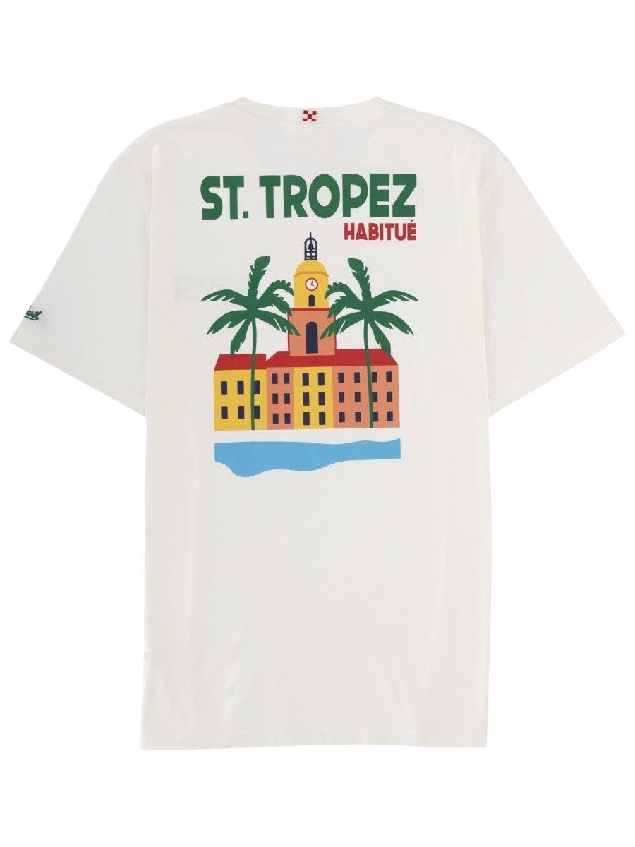 MC2 SAINT BARTH - Printed T-shirt "ST.TROPEZ" t-shirt-con-stampa_f31ba447-e14e-4c5d-b600-afd694f6cafd