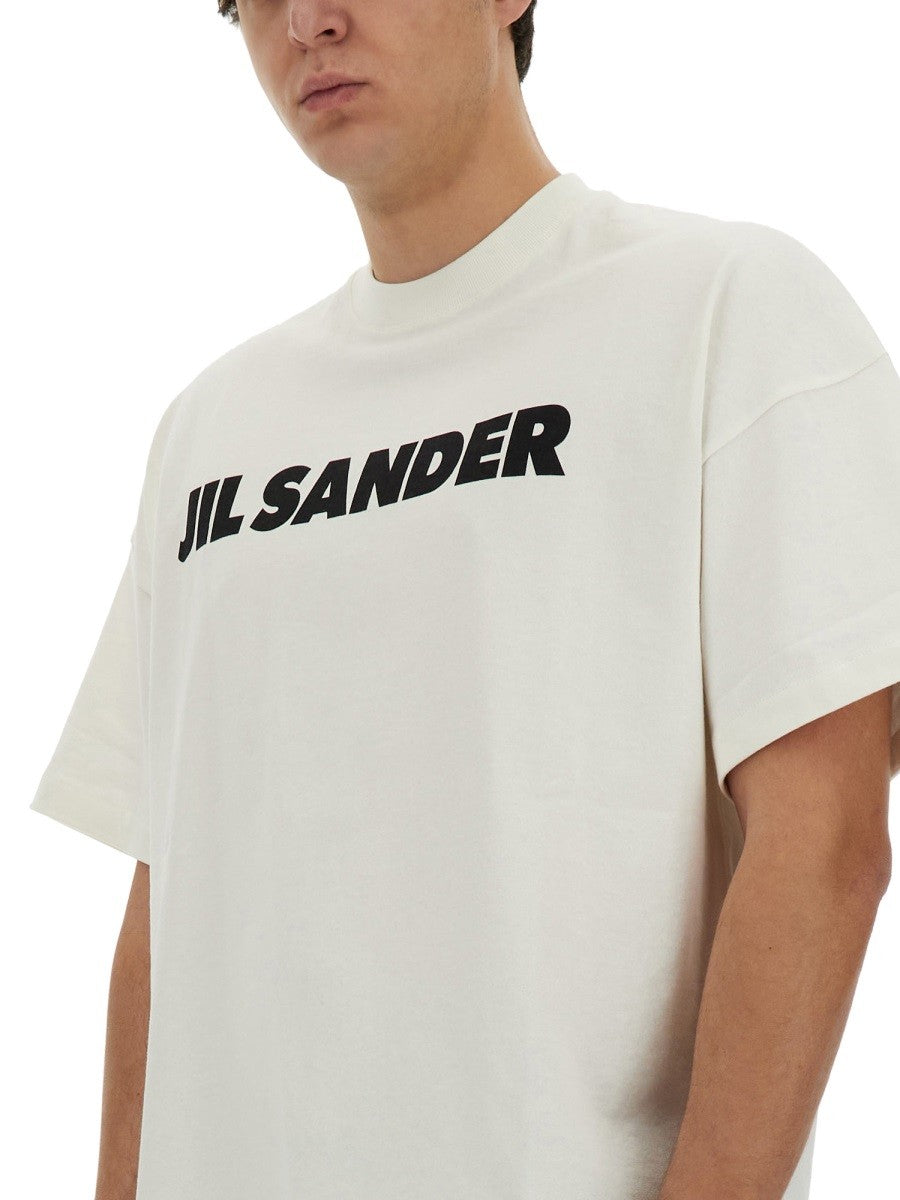 JIL SANDER JIL SANDER - T-SHIRT WITH PRINT