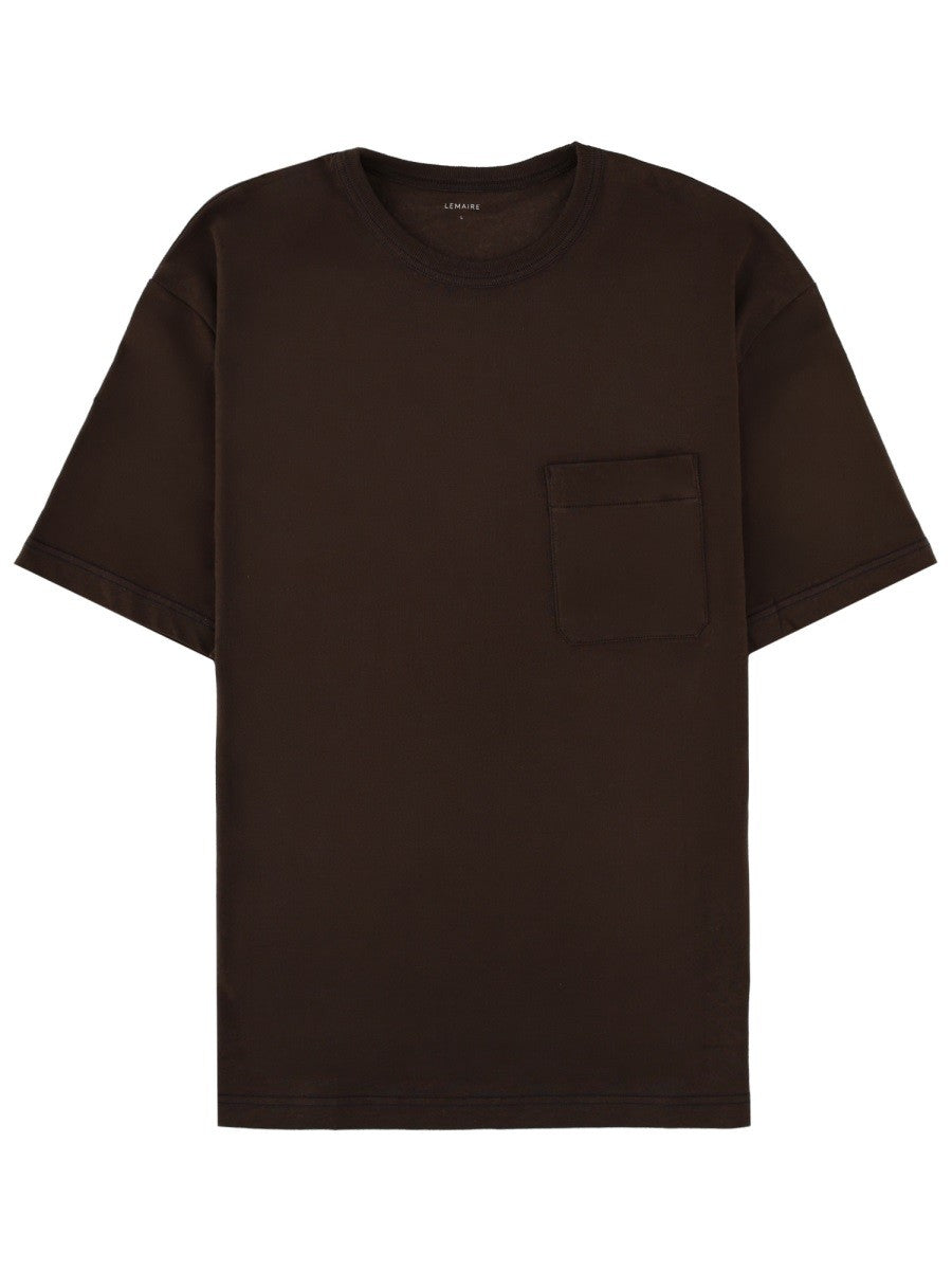 LEMAIRE LEMAIRE - T-SHIRT CON TASCHINO