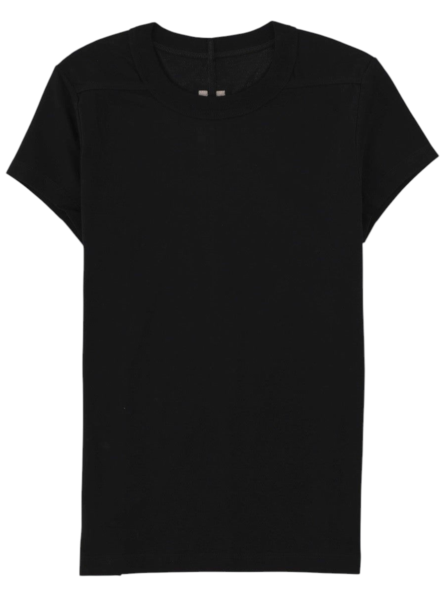 RICK OWENS - T-SHIRT "CROPPED LEVEL T" Black