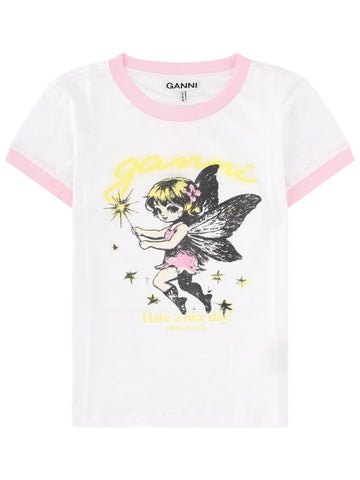 GANNI GANNI - T-SHIRT "FAIRY"