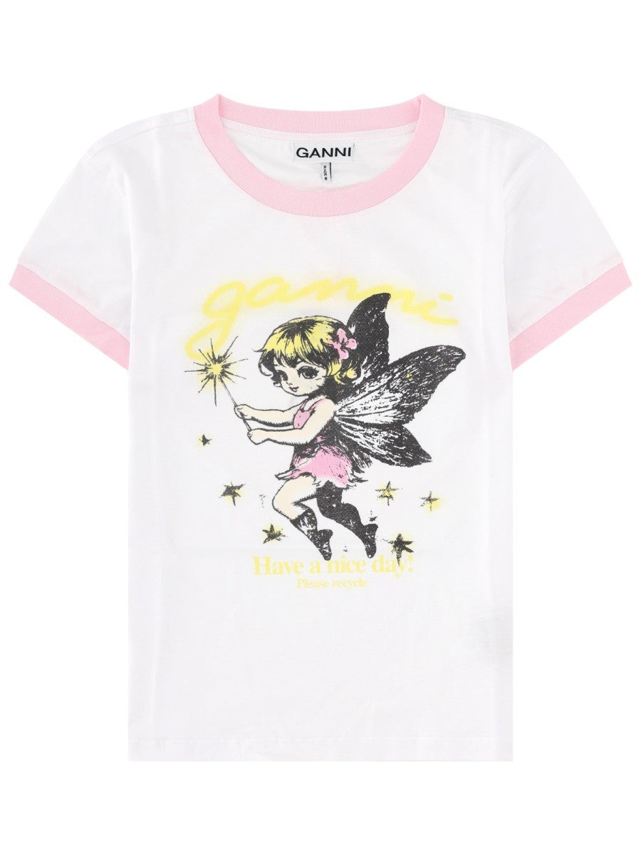 GANNI GANNI - T-SHIRT "FAIRY"