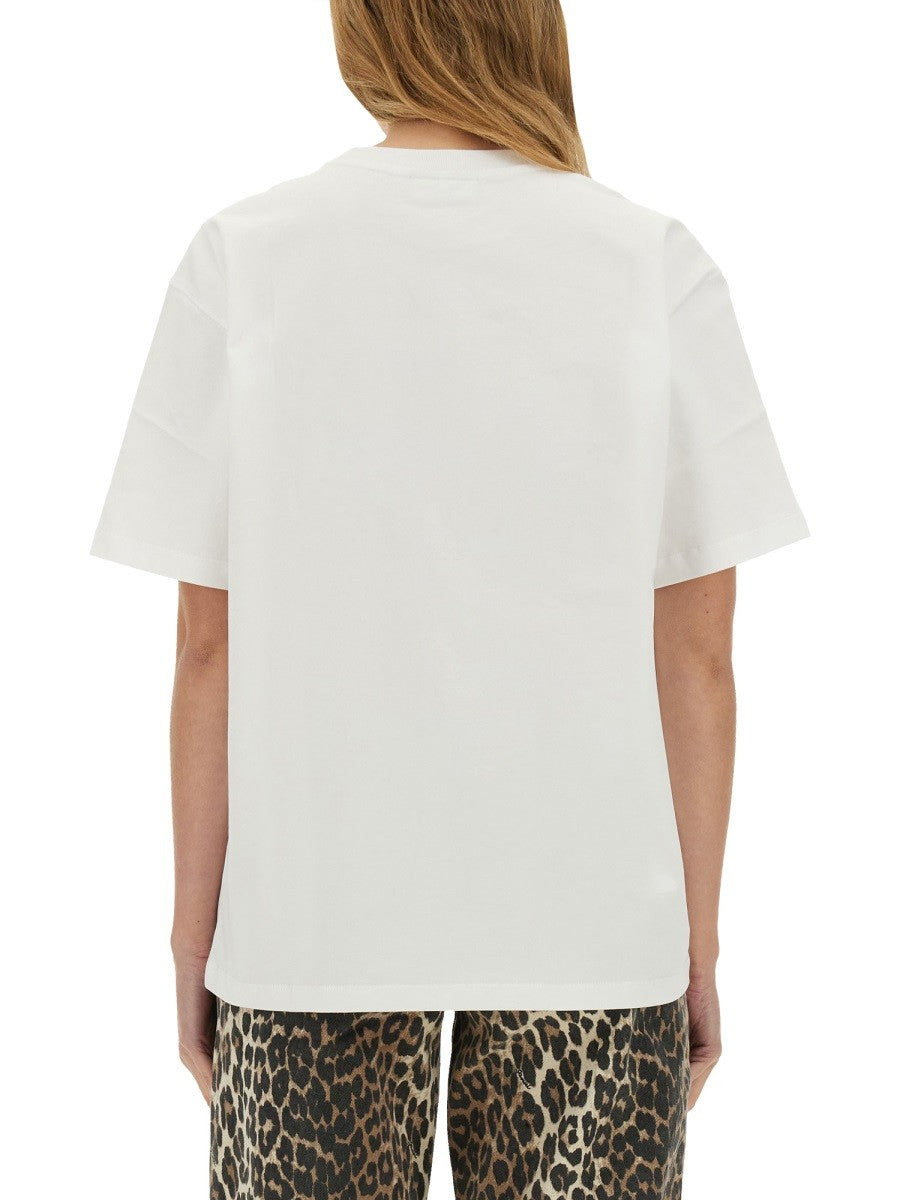 GANNI GANNI - T-SHIRT "HEART"