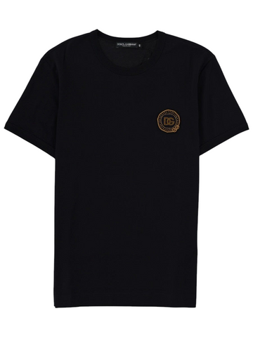 Dolce & Gabbana - Cotton T-shirt - Black Black