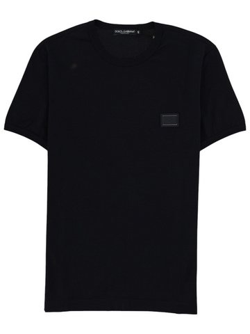 Dolce & Gabbana - Cotton T-Shirt - Black Blue