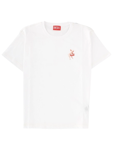 Diesel Diesel - T-SHIRT IN COTONE CON STAMPA LOGO