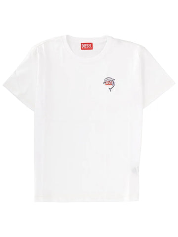 Diesel Diesel - T-SHIRT IN COTONE CON STAMPA LOGO