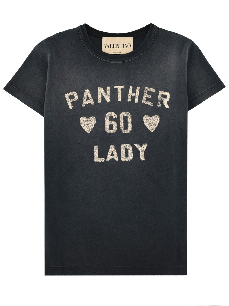 Valentino T-SHIRT IN COTONE STAMPATO