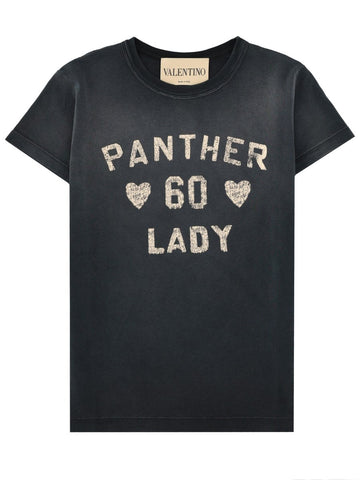 Valentino T-SHIRT IN COTONE STAMPATO