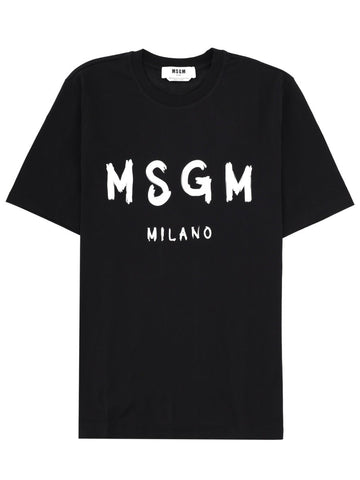 msgm msgm - T-SHIRT IN COTONE