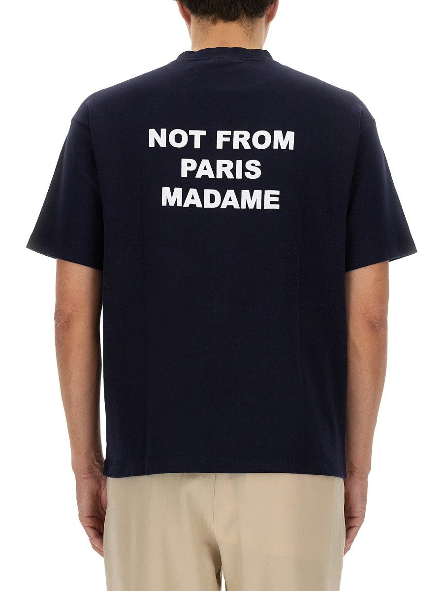 Drole De Monsieur - T-SHIRT IN COTONE